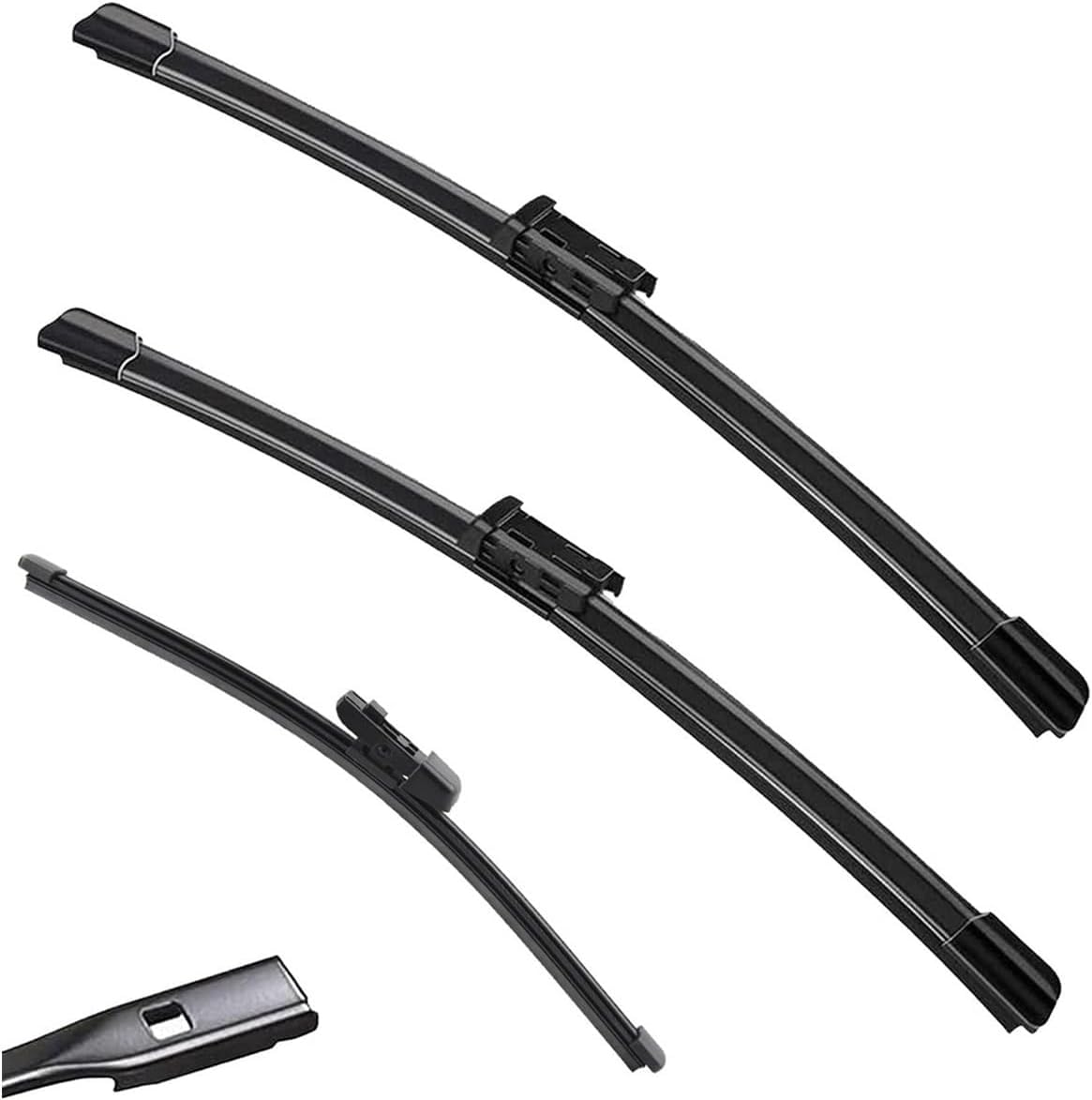 Wischer Front Und Heckscheibenwischer-Set Für VW T-ROC 2017-2020, Scheibenwischer Heckwischer Vorne + Hinten Wischer Front Und Heckscheibenwischer-Set Für VW T-ROC 2017-2020, Scheibenwischer Heckwischer Vorne + Hinten von Huiloogye