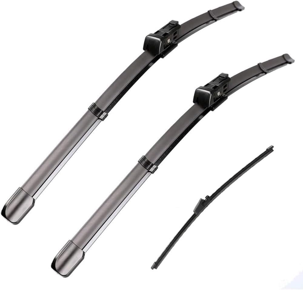 Wischer Front Und Heckscheibenwischer-Set Für VW Tiguan MK1 2007-2017, Scheibenwischer Heckwischer Vorne + Hinten Wischer Front Und Heckscheibenwischer-Set Für VW Tiguan MK1 2007-2017, Scheibenwischer Heckwischer Vorne + Hinten von Huiloogye
