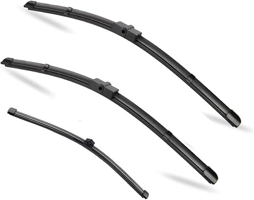 Wischer Front Und Heckscheibenwischer-Set Für VW Touareg 7P 2011-2018, Scheibenwischer Heckwischer Vorne + Hinten von Huiloogye