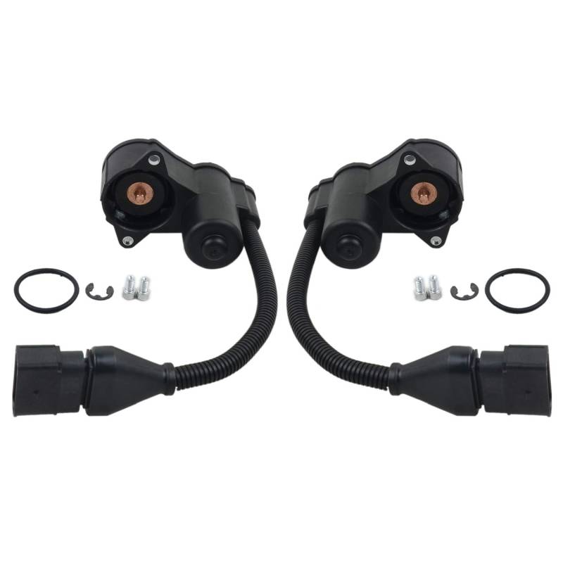 Huiruhy 2x Hinten Stellmotor Parkbremse Bremssattel Kompatibel mit A8 4E D3 2002-2009 4E0998281 4E0998281B Links+Rechts von Huiruhy