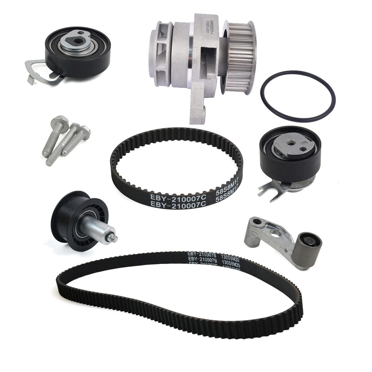 Huiruhy Zahnriemen Zahnriemensatz mit Wasserpumpe Kompatibel mit Le0n Toled0 B0ra G0lf 1.6 16V ATN AUS AZD BCB K980129A 036109119C CT957WP2 Huiruhy Zahnriemen Zahnriemensatz mit Wasserpumpe Kompatibel mit Le0n Toled0 B0ra G0lf 1.6 16V ATN AUS AZD BCB K980129A 036109119C CT957WP2 von Huiruhy