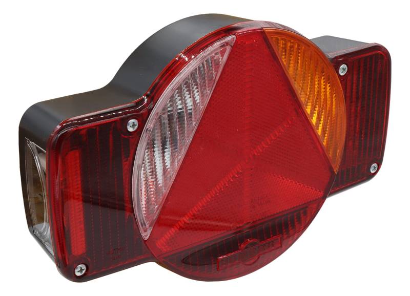 Humbaur Rückleuchte Heckleuchte rechts Blinker Standlicht Bremse 12V Anhänger Bajonett 5-pol 405.00002 von Humbaur