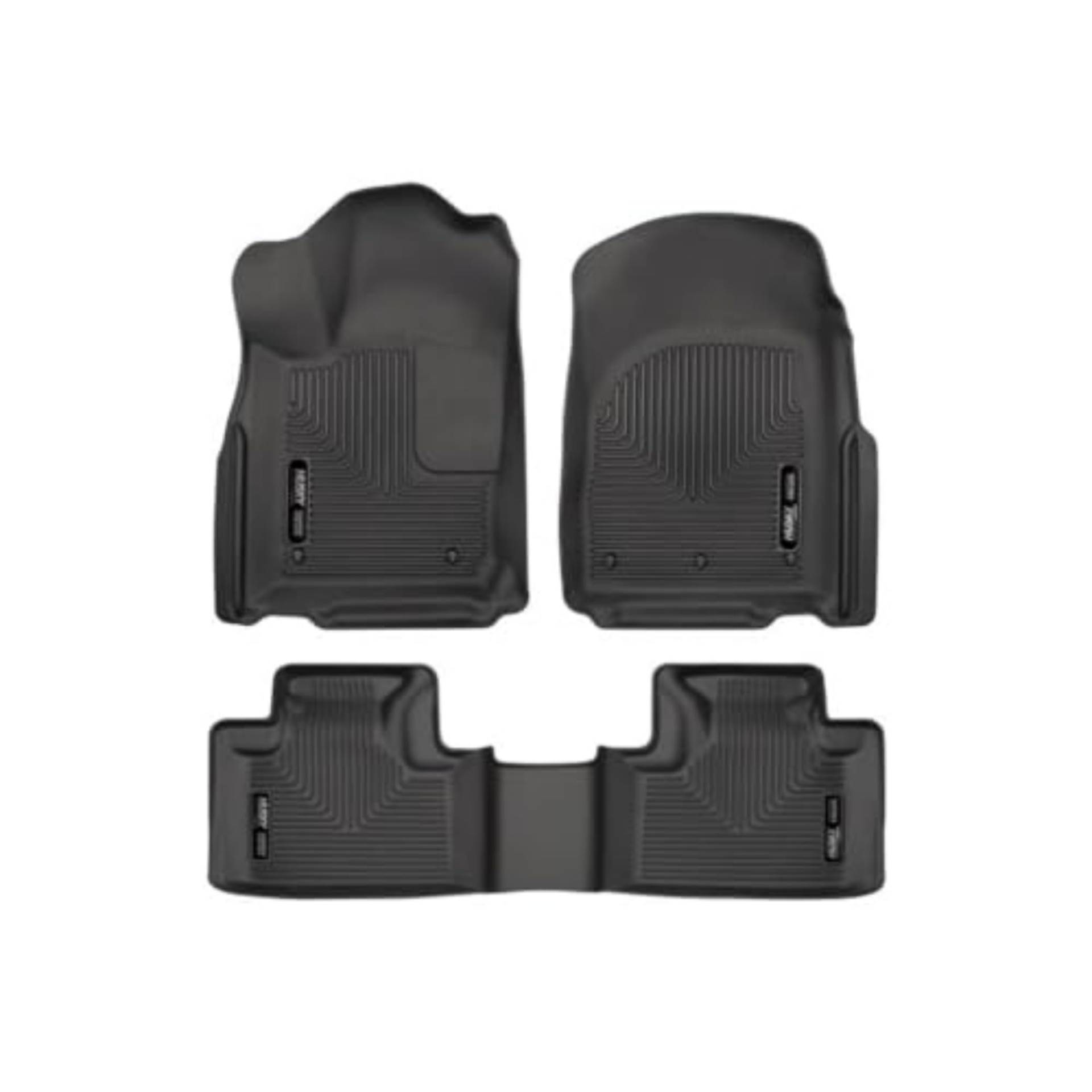 HUSKY LINERS Weatherbeater Fußmatten, passend für Dodge Durango & Jeep Grand Cherokee 2011–2015, vorne und 2. Reihe, 3-teilig, Schwarz – 99051 HUSKY LINERS Weatherbeater Fußmatten, passend für Dodge Durango & Jeep Grand Cherokee 2011–2015, vorne und 2. Reihe, 3-teilig, Schwarz – 99051 von HUSKY LINERS
