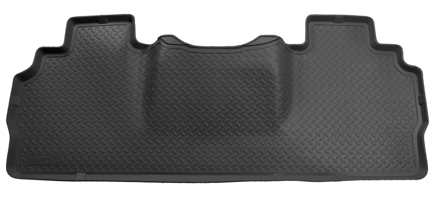 Husky Liners - 60851 passend für 2006–08 Dodge Ram 1500 Mega Cab, 2006–09 Dodge Ram 2500/3500 Mega Cab Classic Style 2nd Seat Fußmatte schwarz von HUSKY LINERS