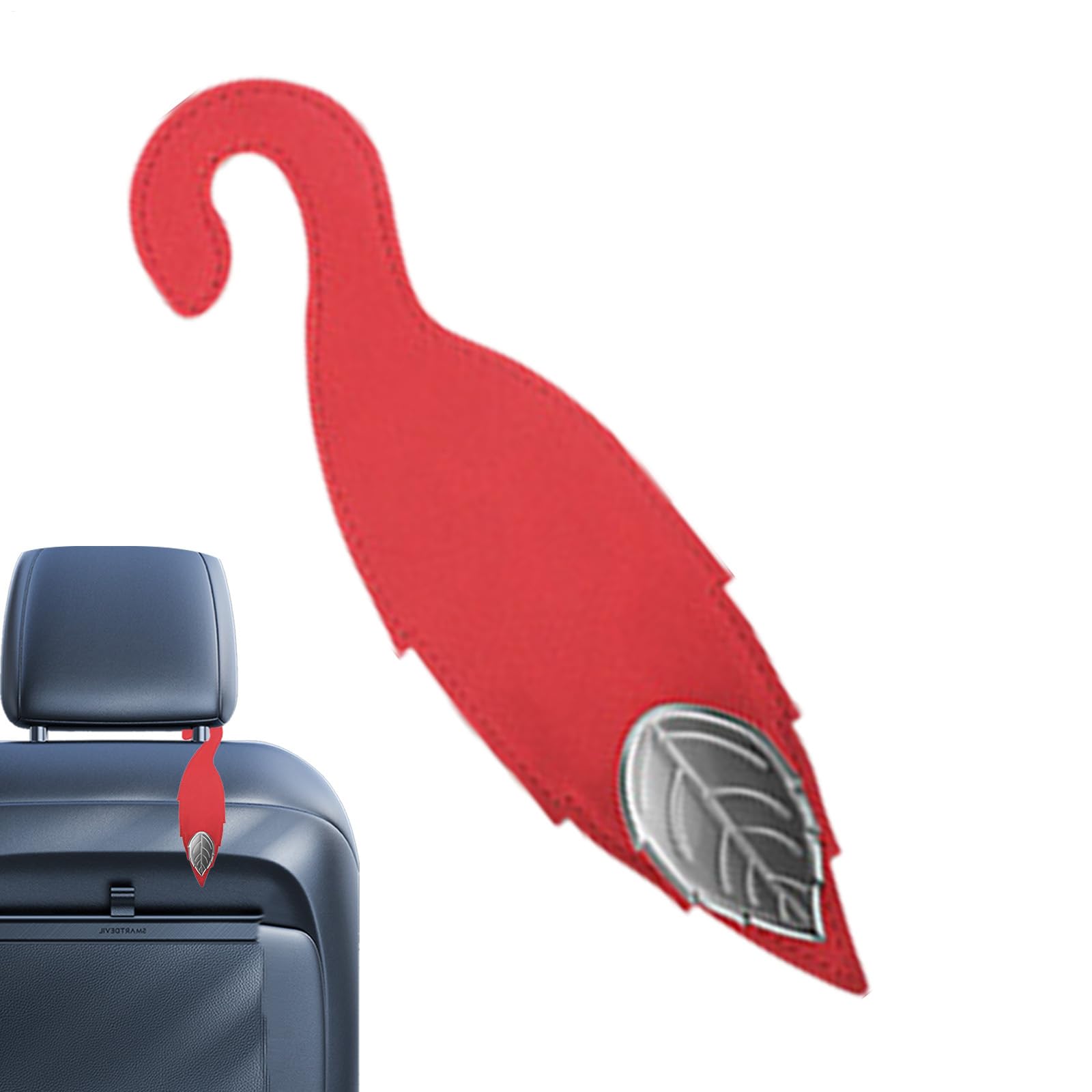 Husoiuy Autotasche Haken, Kopfstützenhaken für Auto - Rückenbehler -Organisator,Tragbarer stilvoller Autokabar -Organizer, hinter dem Sitzbügel für Reiseinkaufstaschen Gepäck hinter sich Husoiuy Autotasche Haken, Kopfstützenhaken für Auto - Rückenbehler -Organisator,Tragbarer stilvoller Autokabar -Organizer, hinter dem Sitzbügel für Reiseinkaufstaschen Gepäck hinter sich von Husoiuy