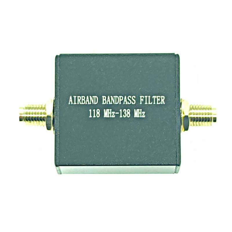 Huudngeje 118 MHz-138 MHz Airband-Bandpassfilter BPF Nur für RX von Huudngeje