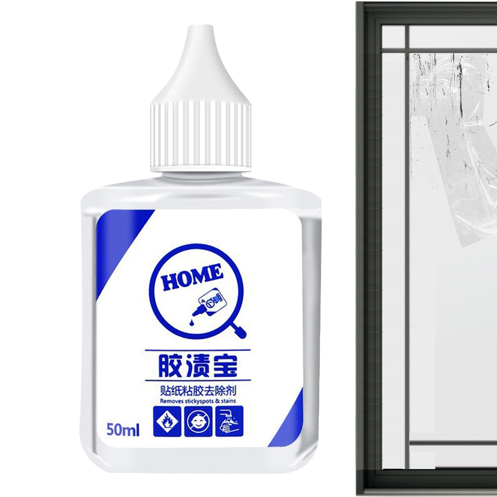 Adhesive Remover 50ml, Powerful Car Adhesive, Sap Remover Cars, Label Decal Remover Household Adhesive Cleaner Car Window Cleaner Adhesive Dissolving Liquid Car Glass Remover Label Removal Solution De Adhesive Remover 50ml, Powerful Car Adhesive, Sap Remover Cars, Label Decal Remover Household Adhesive Cleaner Car Window Cleaner Adhesive Dissolving Liquid Car Glass Remover Label Removal Solution De von Huvqianu