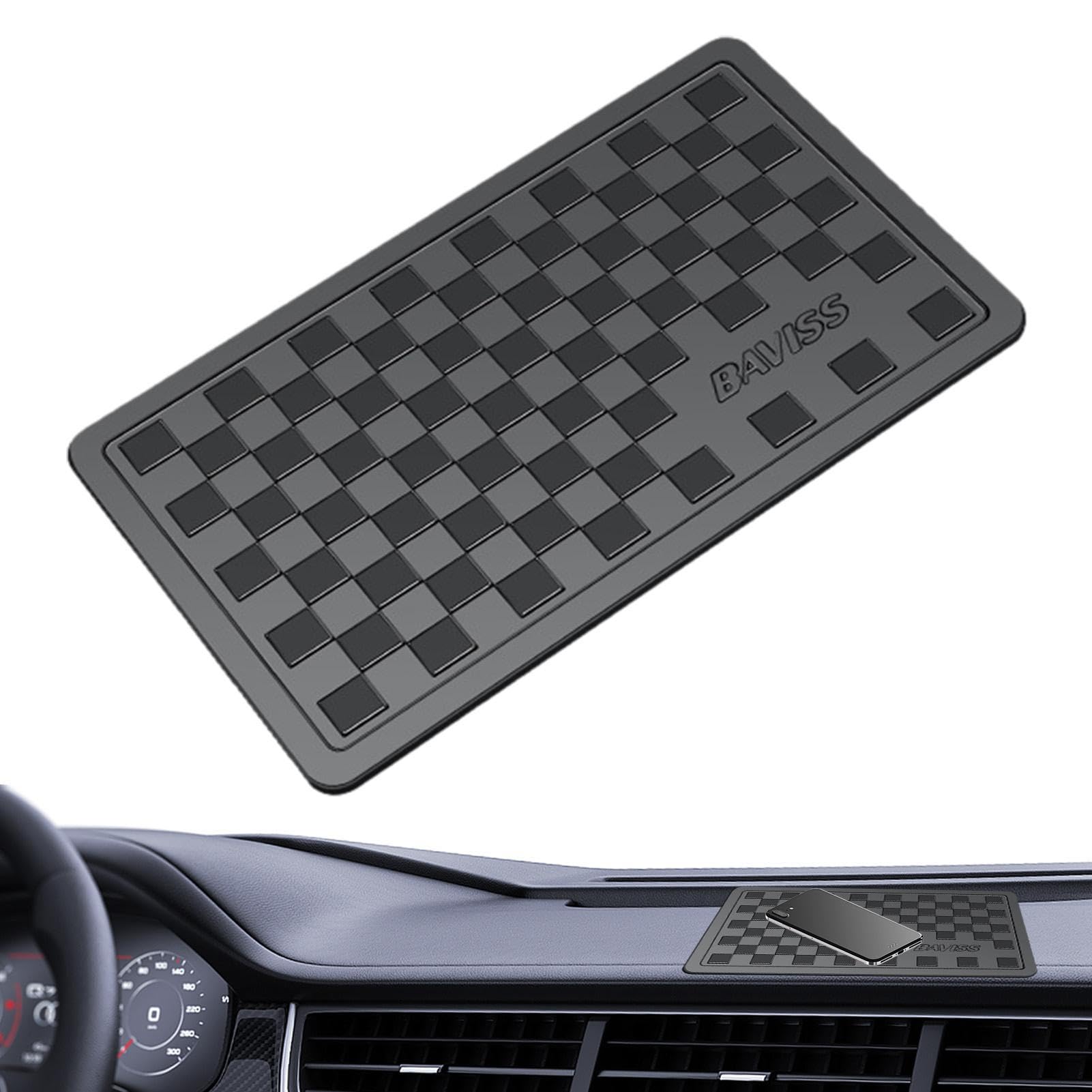Armaturenbrettmatte für Auto - Waschbare, rutschfeste Handy-Pads für Handy-Schlüsselhalter,Auto-Anti-Rutsch-Matte für Mobiltelefone, Armaturenbrett-Matte für Mobiltelefone, rutschfeste, wellige, klebr Armaturenbrettmatte für Auto - Waschbare, rutschfeste Handy-Pads für Handy-Schlüsselhalter,Auto-Anti-Rutsch-Matte für Mobiltelefone, Armaturenbrett-Matte für Mobiltelefone, rutschfeste, wellige, klebr von Huvqianu