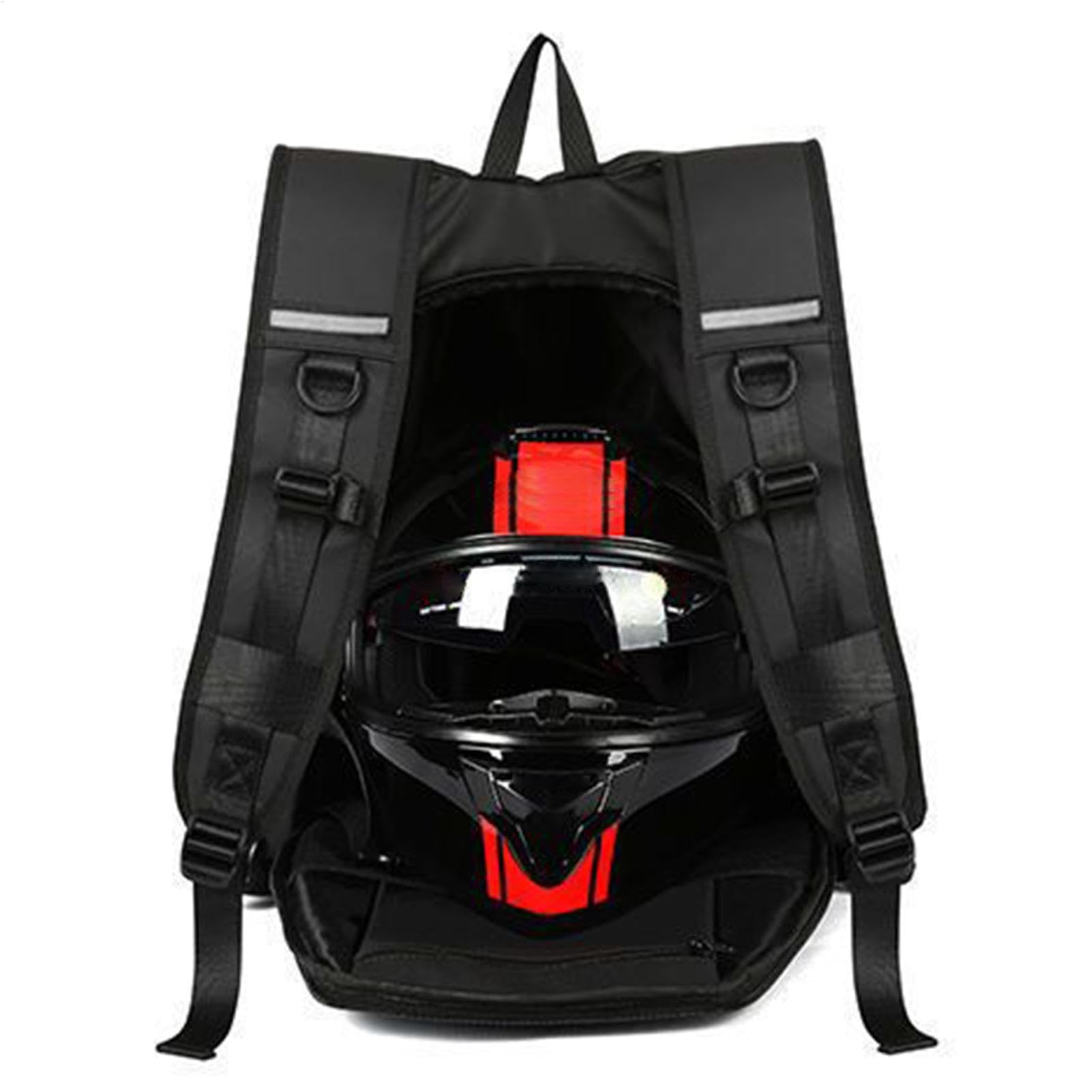 Huvqianu Helmrucksack, wasserdichter Reitrucksack, stilvoller Reise-Tagesrucksack, bequeme und multifunktionale Basketballtasche für Männer und Frauen, 19,69 x 11,81 x 27 cm Huvqianu Helmrucksack, wasserdichter Reitrucksack, stilvoller Reise-Tagesrucksack, bequeme und multifunktionale Basketballtasche für Männer und Frauen, 19,69 x 11,81 x 27 cm von Huvqianu