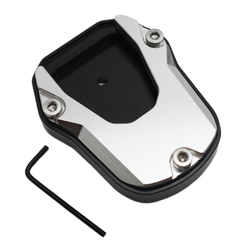 Huxibai Motorrad Seitenstützpads - Parkständer Aus Aluminiumlegierung Für Motorräder | Verschleißfeste Und Hochbelastbare Motorradzubehöre Für Pendlerverkehr Und Campingausflüge von Huxibai