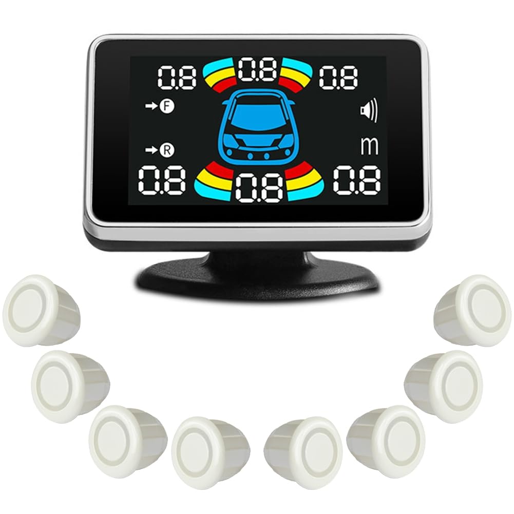 Hxhsgmeh 8 Parksensor Parktronic Auto Kfz Rückfahr-Radar Elektronik Rückwärts-Auto-Detektor-Unterstützung-Kit Summer B Hxhsgmeh 8 Parksensor Parktronic Auto Kfz Rückfahr-Radar Elektronik Rückwärts-Auto-Detektor-Unterstützung-Kit Summer B von Hxhsgmeh