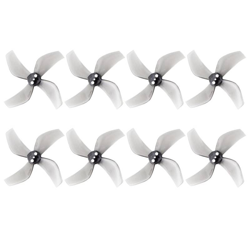Hxhsgmeh 8PCS D51 2020 4-Blatt Propeller 2x2x4 2 1,5mm PC-Propeller für RC FPV Racing Freestyle OddityRC Tinywhoop Drone D von Hxhsgmeh