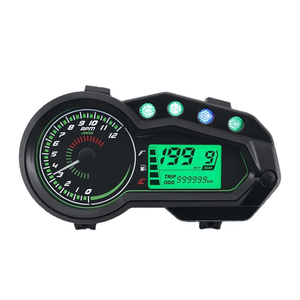Hxhsgmeh ADQ Motorrad-Tacho Motorrad-Drehzahlmesser 2000 Min Messgerät Universelle Motorrad-Getriebeanzeige Hxhsgmeh ADQ Motorrad-Tacho Motorrad-Drehzahlmesser 2000 Min Messgerät Universelle Motorrad-Getriebeanzeige von Hxhsgmeh