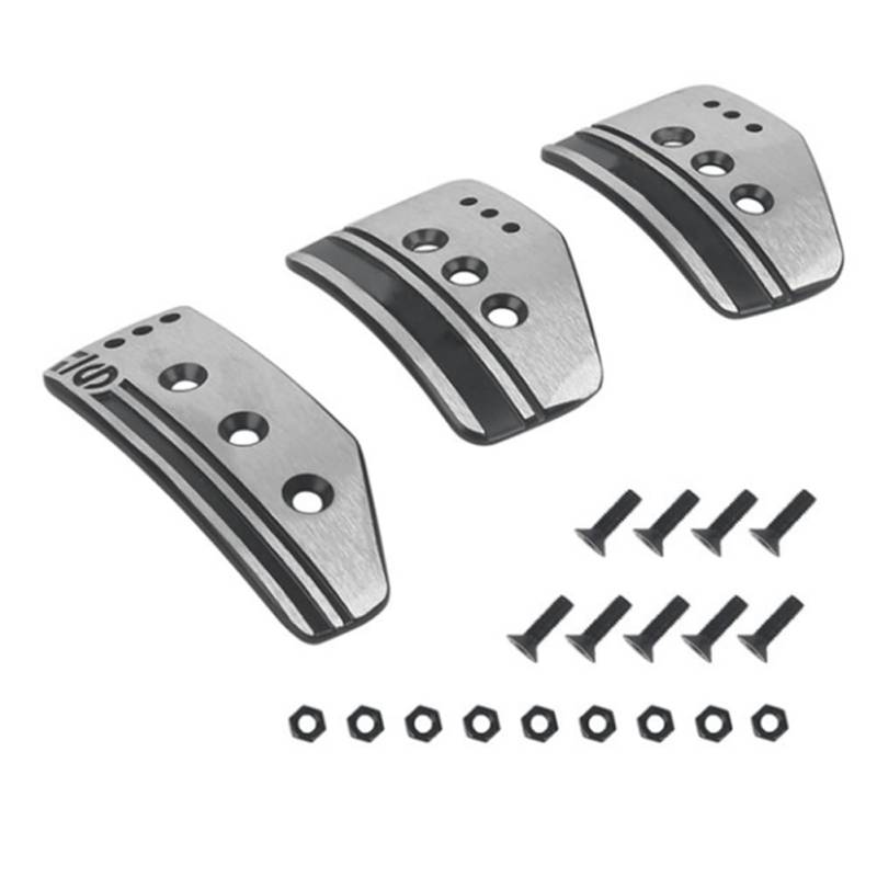 Hxhsgmeh Auto Aluminiumlegierung Fußpedal Ruhepedal Gaspedal Abdeckung Kupplungspedal Abdeckung für Schaltwagenpedale von Hxhsgmeh