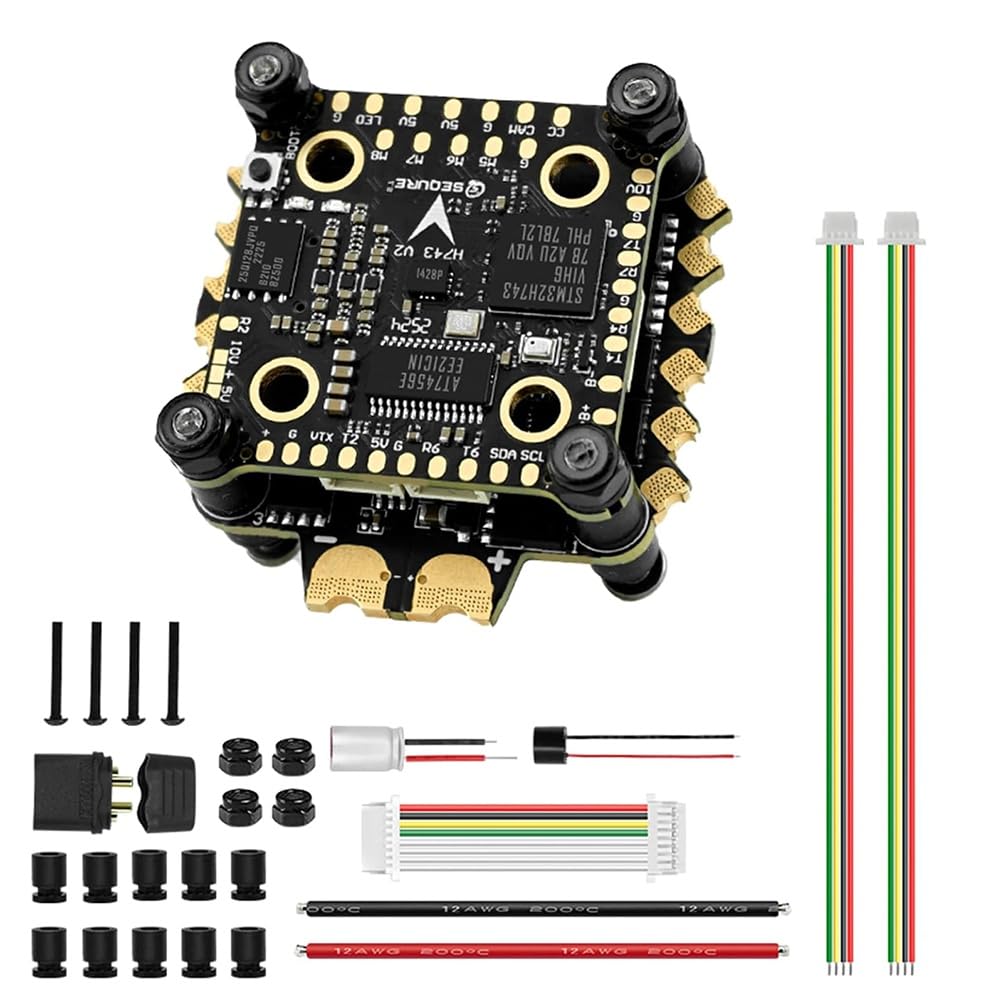 Hxhsgmeh Flight Controller Stack FPV FC Stack 30x30 mit 4in1 70A ESC AM32 für FPV-Drohnenrennen Freestyle-Quadcopter B. Hxhsgmeh Flight Controller Stack FPV FC Stack 30x30 mit 4in1 70A ESC AM32 für FPV-Drohnenrennen Freestyle-Quadcopter B. von Hxhsgmeh