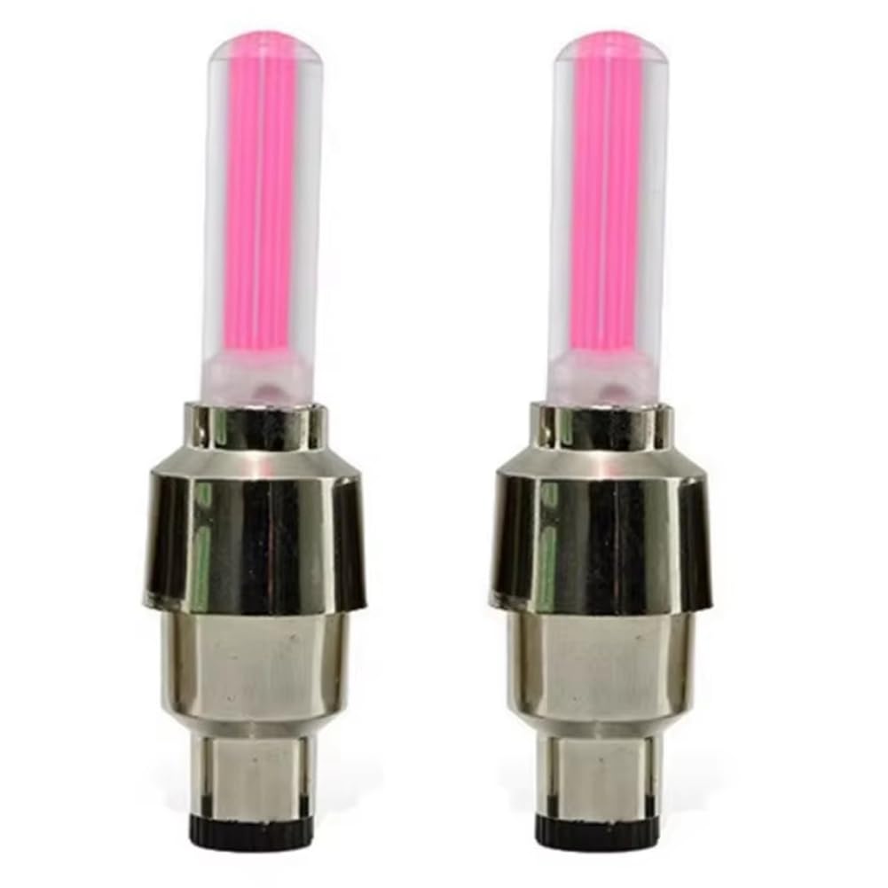 Hxhsgmeh Led Speichenlichter Fürs Fahrrad, 2er-Pack Neonlichter Reifenventilkappen-Taschenlampen D Hxhsgmeh Led Speichenlichter Fürs Fahrrad, 2er-Pack Neonlichter Reifenventilkappen-Taschenlampen D von Hxhsgmeh