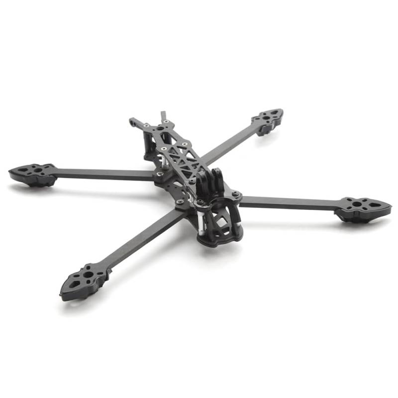 Hxhsgmeh Mark4 225mm Drohnenrahmen Aus Carbonfasern für Langstreckenflüge RC-Drohne, Modifikationszubehör in Schwarz von Hxhsgmeh