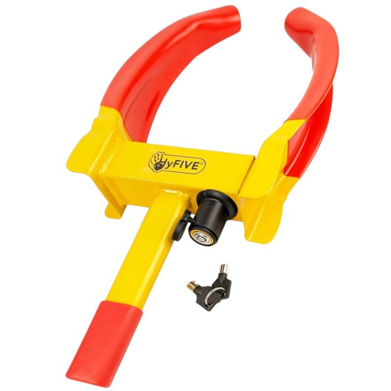 Hyfive-Wheel Clamp-Universal Trailer Sicherheit Caravan Lock - 2 Schlüssel von Hyfive