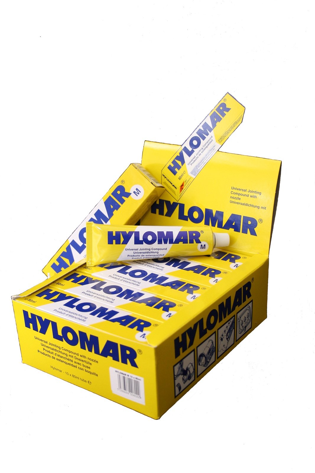 10 x 80ml Tube Hylomar Dichtmasse von Hylomar