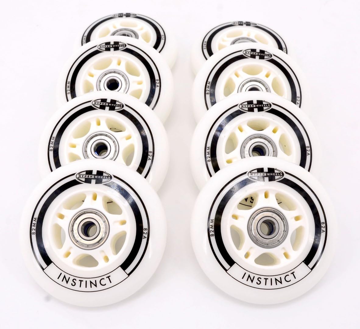 8er Set Hyper Instinct 82m,m/82a mit Abec 9 Kugellager Inline Rollen Skates 8er Set Hyper Instinct 82m,m/82a mit Abec 9 Kugellager Inline Rollen Skates von Hyper