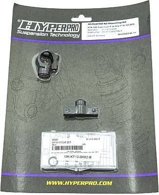 Hyperpro Lenkungsdämpfer, Montagesatz - Schwarz von Hyperpro