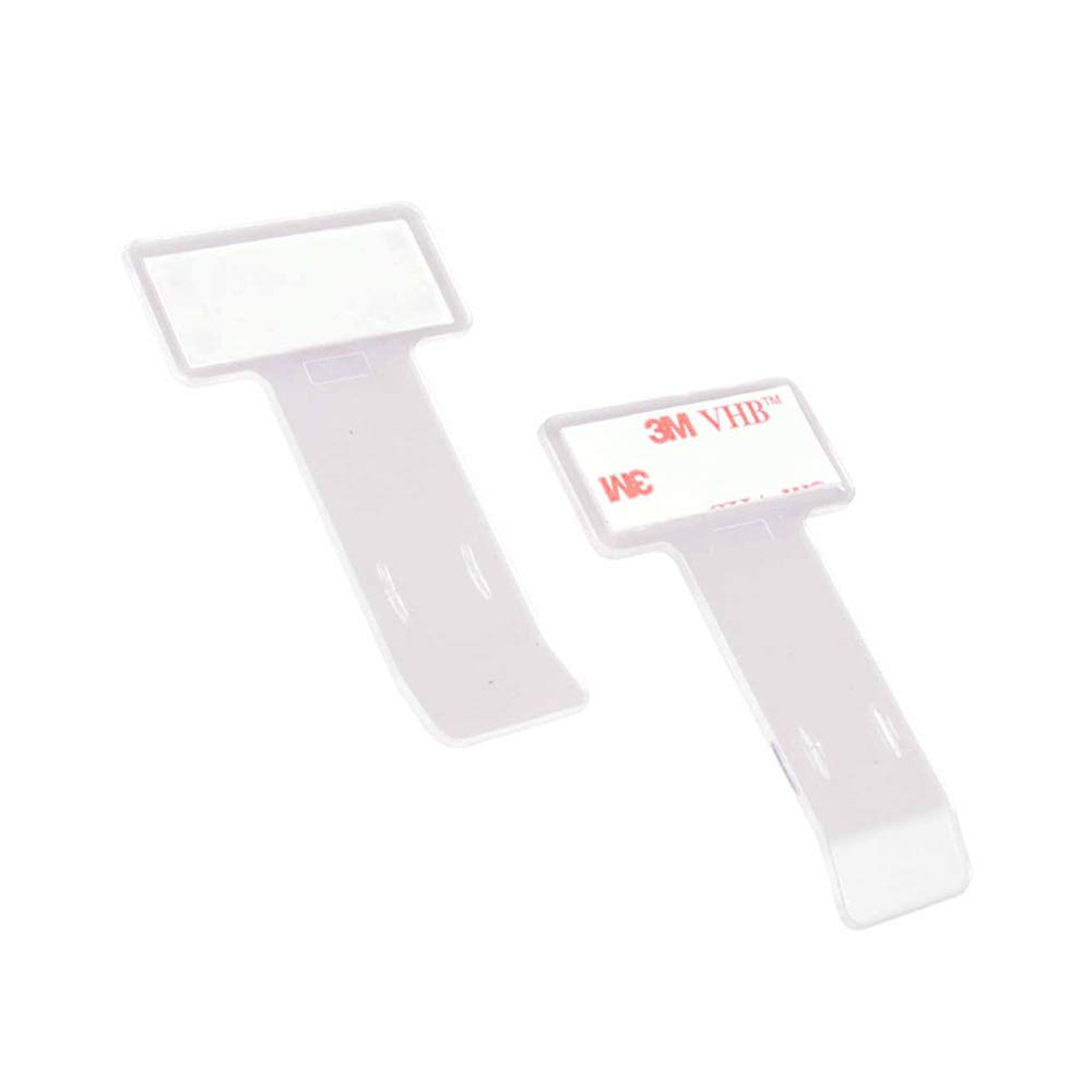 Hypersonic Universeller Ticketclip/Bankkarte/Parkkartenhalterung 75x40x2mm - Selbstklebend - Satz à 2 Stück Hypersonic Universeller Ticketclip/Bankkarte/Parkkartenhalterung 75x40x2mm - Selbstklebend - Satz à 2 Stück von Hypersonic