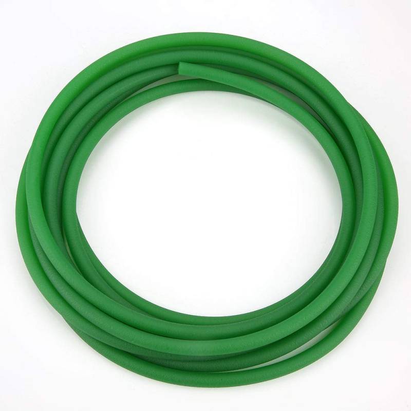 Runder Keilriemen aus Urethan mit hoher Leistung, runder PU-Gürtel, raue Oberfläche, Grün für die Übertragung (8 mm x 5 m) von Hyuduo
