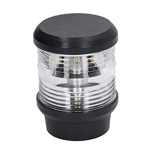 Hyuduo Rundum-Heckboot-LED-Licht, LED-Heck-Ankerlicht, 360-Grad-Rundumlampe, 2NM Sichtbarkeit, Wasserdicht für Schiffsnavigation, Navigationslichter von Hyuduo