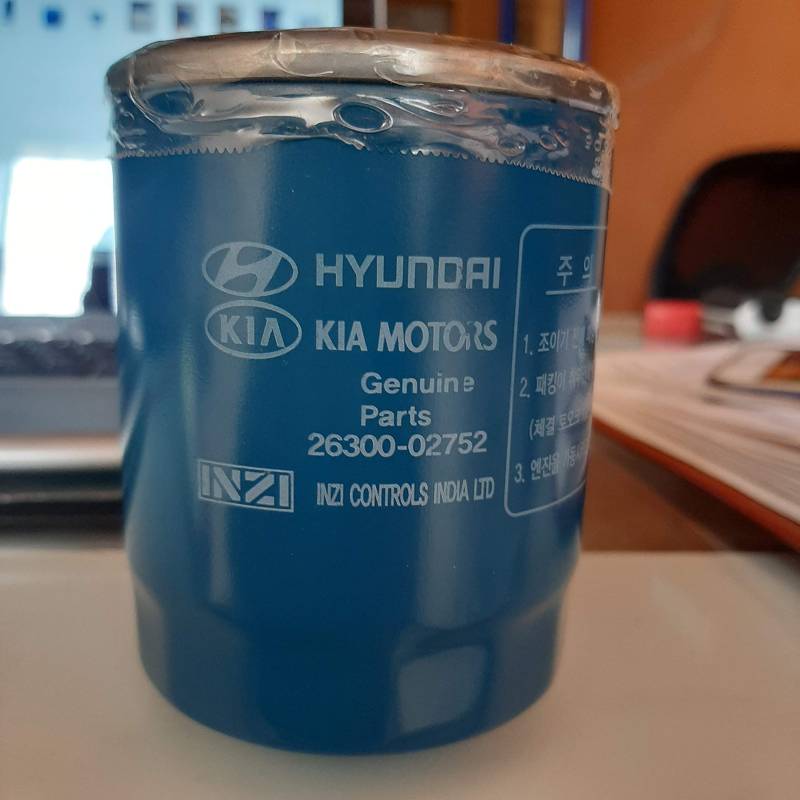 Hyundai 2630002752 Ölfilter Filter Filtereinsatz Motorölfilter Ölfiltereinsatz von Hyundai