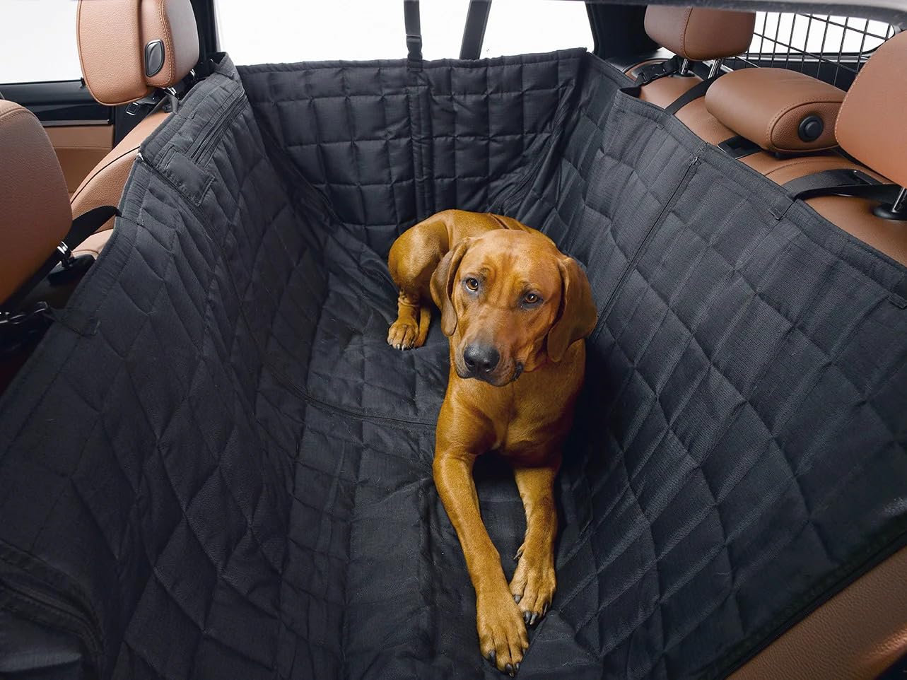 Hyundai 9999Z03701 Schondecke Hunde Auto Rücksitzbank Hundedecke Hyundai 9999Z03701 Schondecke Hunde Auto Rücksitzbank Hundedecke von Hyundai