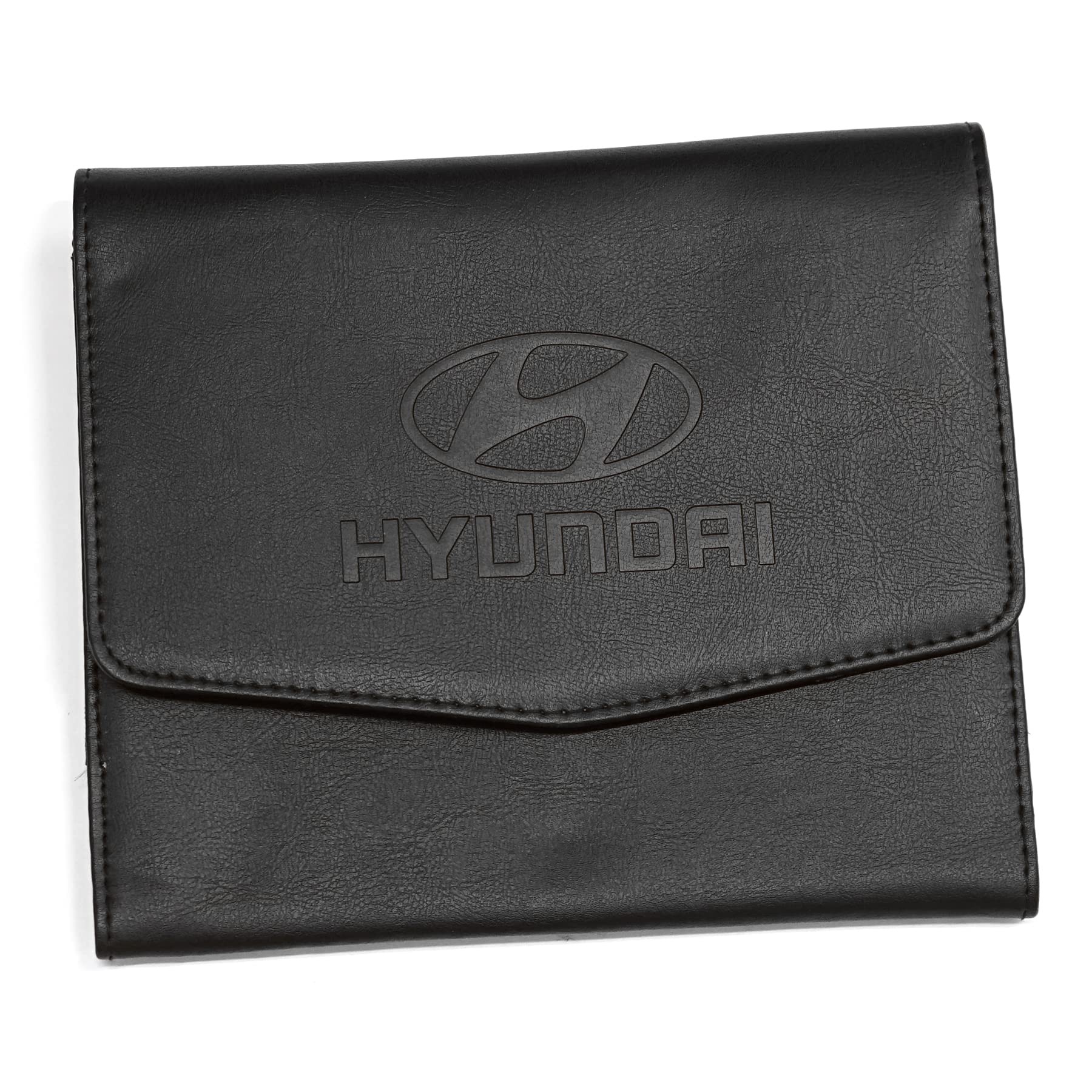 Hyundai DZ99951ADD00 Bordmappe Tasche Hülle Case, schwarz, mit Markenlogo von Hyundai