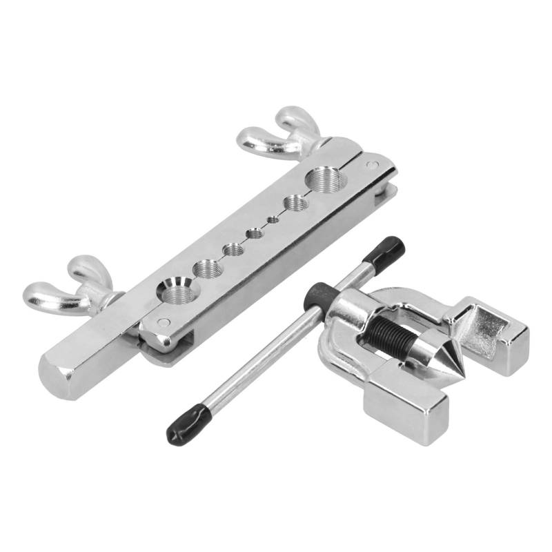 Hztyyier CT-195-Rohrflackwerkzeug #45 Stahlstahl-Material-Reaming-Kit für Kupfer- und Aluminiumrohre, Multifunktionen Industrieversorgung für HLK-Arbeiter von Hztyyier