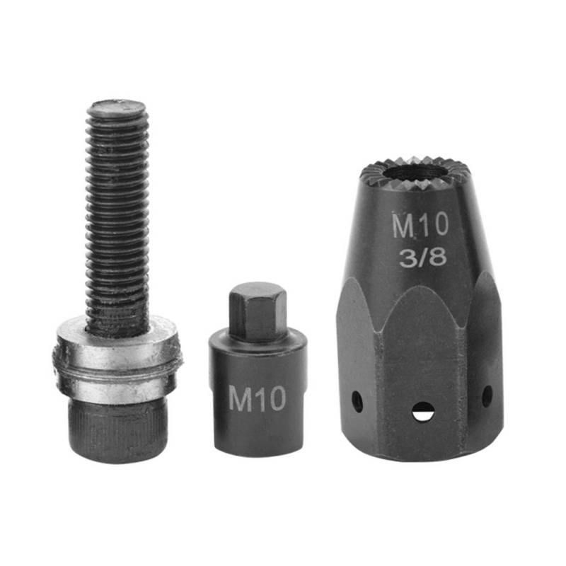 Hztyyier Langlebige Pneumatische Pull -Setzerluftnieten Nussnotte Notenkopf für Pneumatische Nieten - Bequemer Ersatz M5 M6 M8 M10 Größen Sechskant Gerade Shank 1 Set (Sechseckalales Klemmgriff M10) von Hztyyier