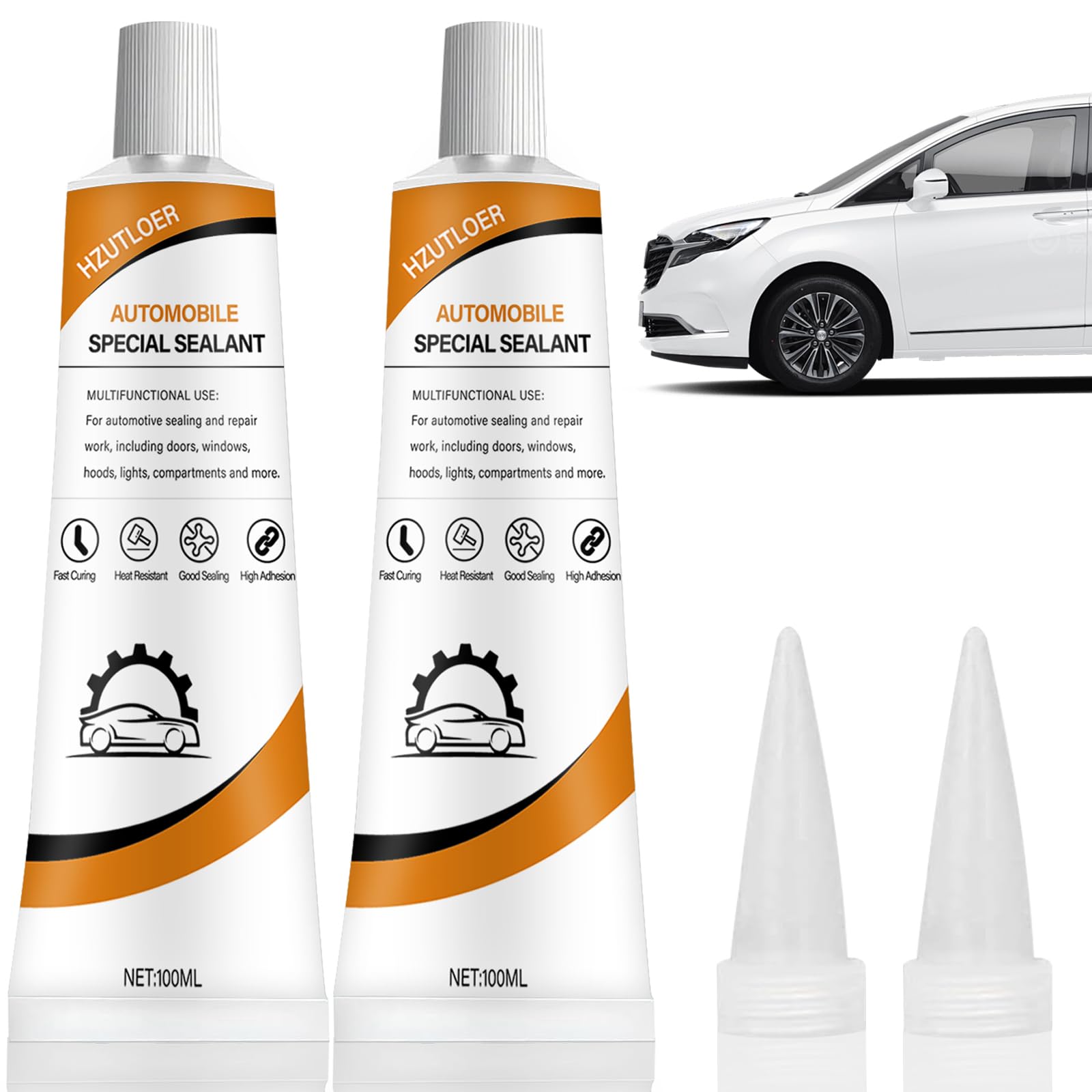 Hzutloer Car Windshield Adhesive,Autoscheiben-Klebstoff,schwarz,für Autofenster, Autotür, Automobil-Dichtstoff,Karosseriedichtstoff, wasserfest, hohe Temperatur,Gute Abdichtung Hzutloer Car Windshield Adhesive,Autoscheiben-Klebstoff,schwarz,für Autofenster, Autotür, Automobil-Dichtstoff,Karosseriedichtstoff, wasserfest, hohe Temperatur,Gute Abdichtung von Hzutloer