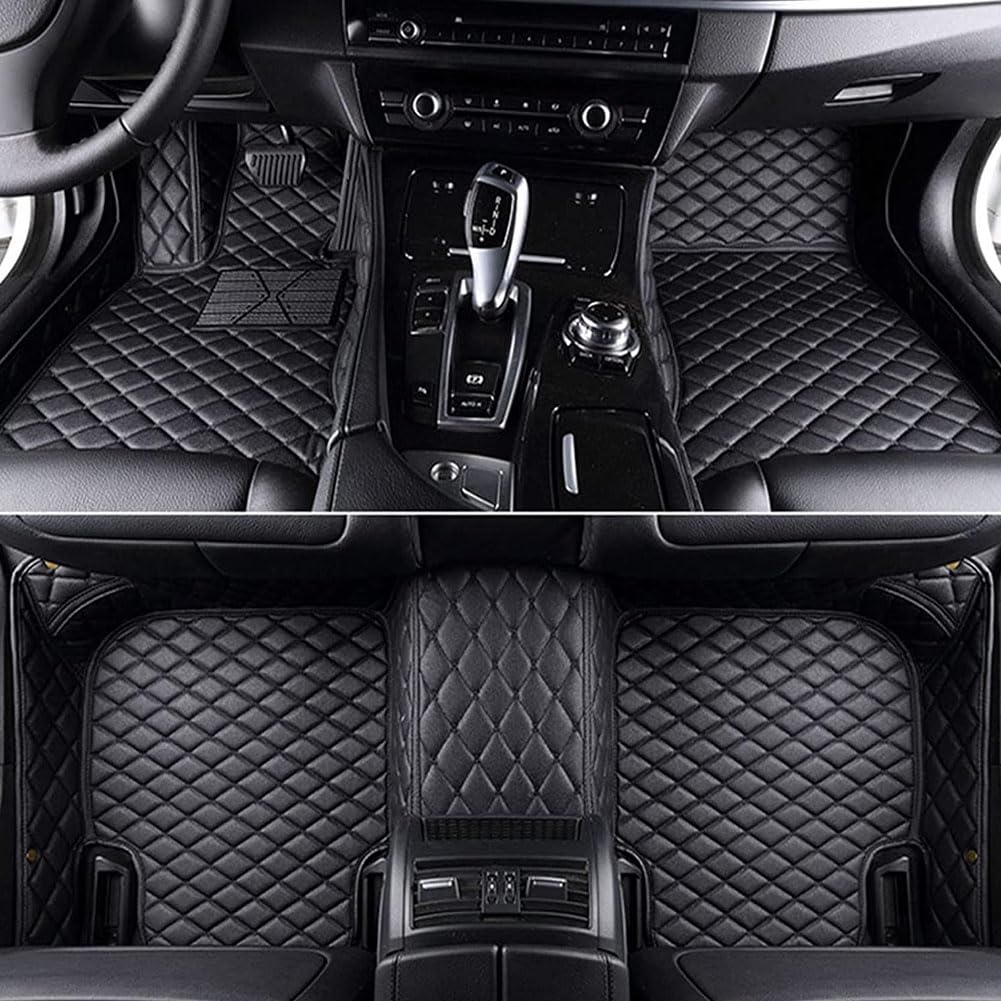 Auto PU-Leder Fußmatten für MG MG5 2021-2023, Custom Alles Inklusive Bodenmatten Anti-Rutsch Fußpolster Automatten Innenteile Zubehör,A/Black Auto PU-Leder Fußmatten für MG MG5 2021-2023, Custom Alles Inklusive Bodenmatten Anti-Rutsch Fußpolster Automatten Innenteile Zubehör,A/Black von IACNAY