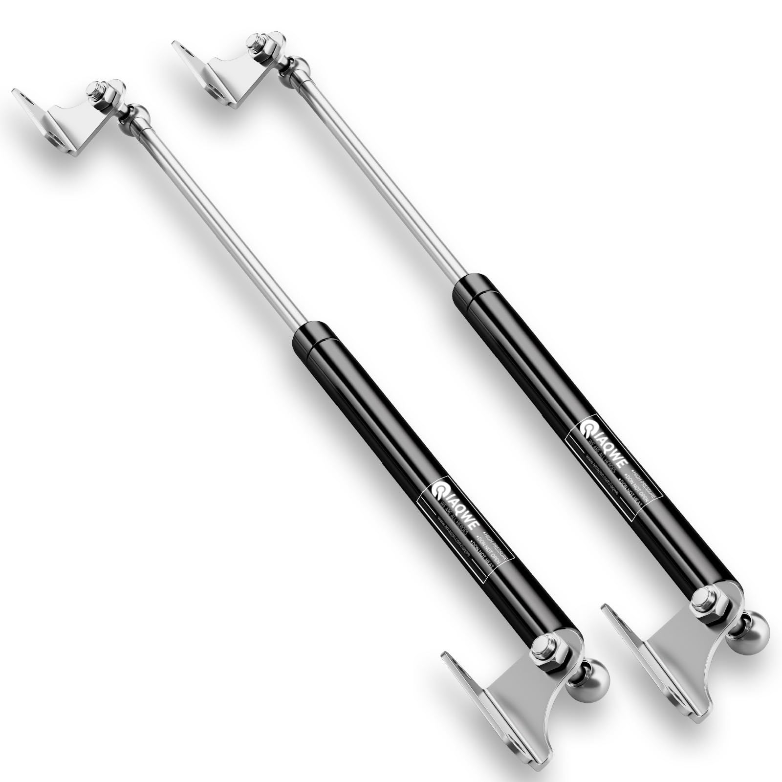 IAQWE 63,5 cm Gasdruckfedern, 801 N, Stoßdämpfer, Hebeunterstützung mit L-Typ-Halterungen für Bootsabdeckung, Wohnmobil, Bettaufbewahrung, robuster Werkzeugkasten, Deckel, Mülleimer, Schrank, Tür IAQWE 63,5 cm Gasdruckfedern, 801 N, Stoßdämpfer, Hebeunterstützung mit L-Typ-Halterungen für Bootsabdeckung, Wohnmobil, Bettaufbewahrung, robuster Werkzeugkasten, Deckel, Mülleimer, Schrank, Tür von IAQWE