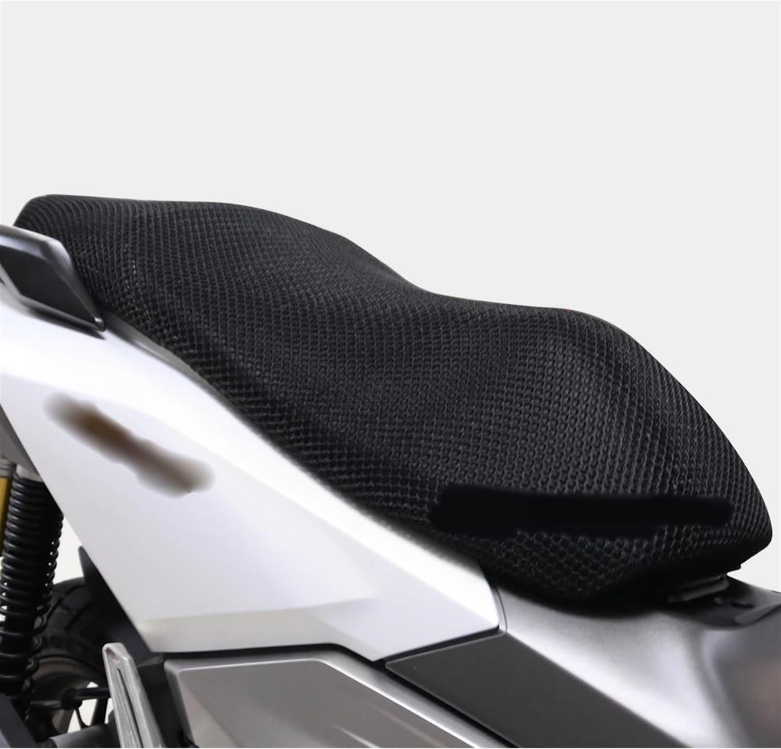 IAZE Motorrad Anti-Rutsch 3D Mesh Stoff Sitzbezug Atmungsaktives wasserdichtes Kissen für Ho-nda ADV 160 von IAZE