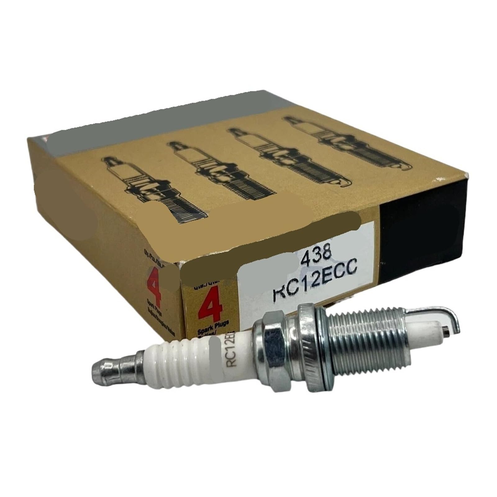 4 STÜCKE 438 Kupferzündkerze RC12ECC 4 STÜCKE 438 Kupferzündkerze RC12ECC von IBADFPLG