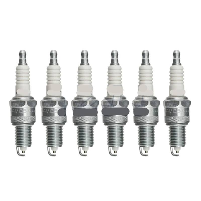 6er-Pack Zündkerzen-Kupfersatz 1991-1993 V6-3,8L Ps von IBADFPLG