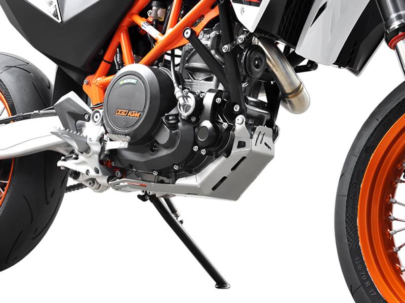 ZIEGER 10001983 Motorschutz K&tm 690 SMC R Enduro Unterfahrschutz Bugspoiler silber von IBEX
