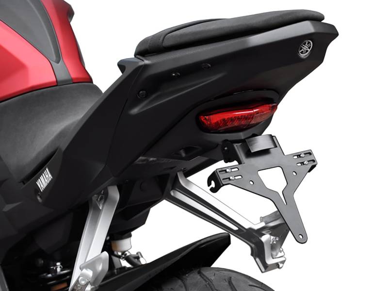ZIEGER Motorrad Kennzeichenhalter kompatibel mit: Yamaha MT-125 von Buosha