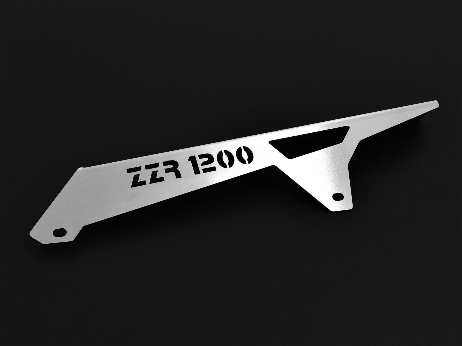 kompatibel mit: Kawaaki ZZR 1200 BJ 2002-05 Kettenschutz Kettenabschirmung Logo silber IBEX von IBEX