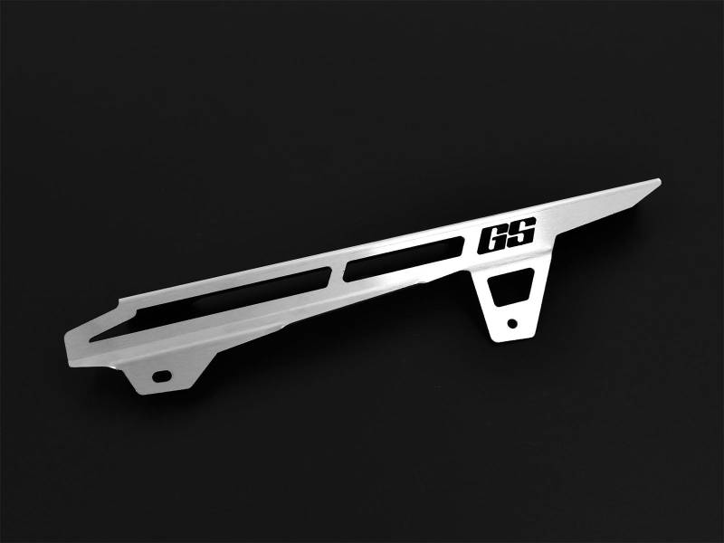 kompatibel mit: Suzuki GS 500 BJ 1989-07 Kettenschutz Kettenabschirmung Logo silber IBEX von PGONA