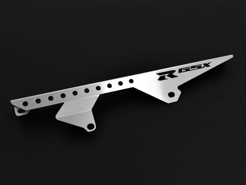 kompatibel mit: Suzuki GSX-R 600 BJ 2008-17 / GSX-R 750 BJ 2008-18 Kettenschutz Kettenabschirmung Logo silber IBEX von IBEX