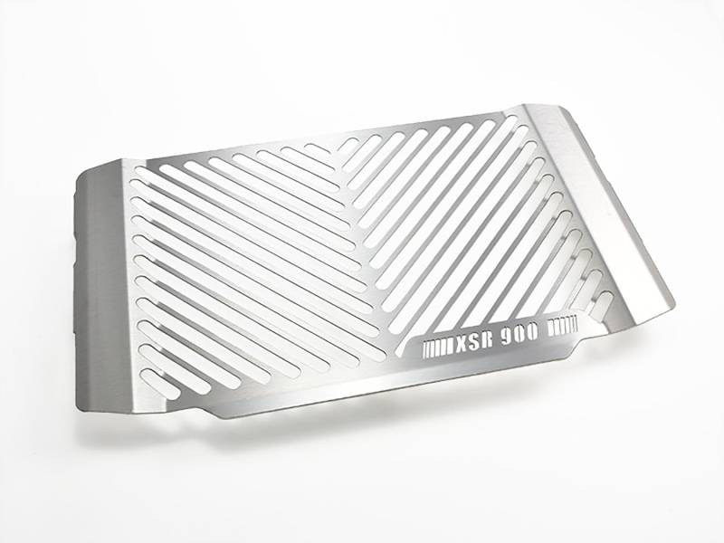 kompatibel mit: Yamaha XSR 900 BJ 2016-18 Kühlerabdeckung Wasserkühler Kühlergrill Kühlerschutz Kühlergitter Kühlerschutzgitter Kühlerverkleidung Logo silber von Homry
