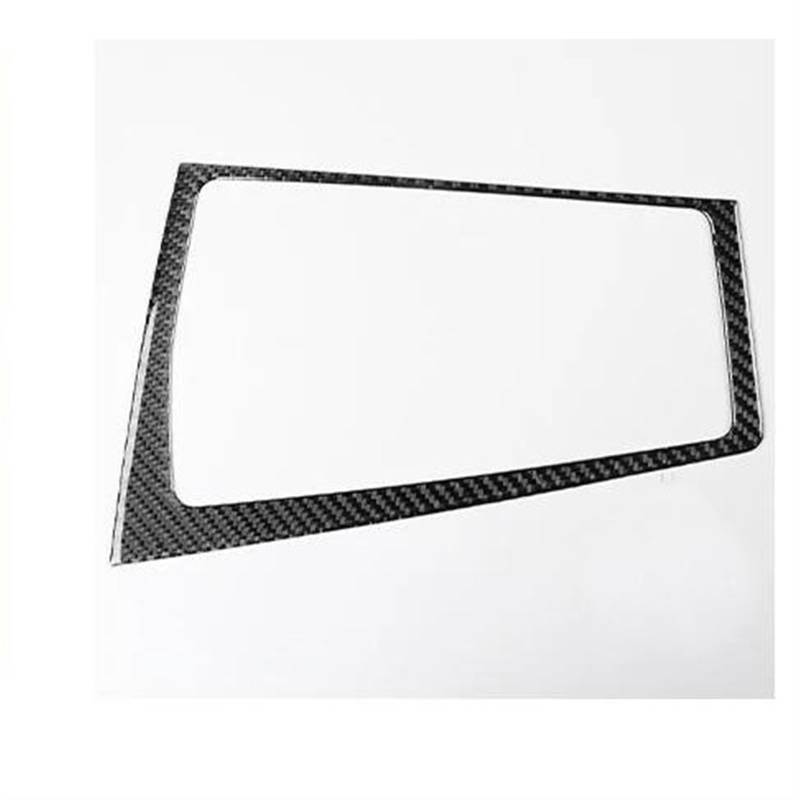Für Golf 8 Für GTI Für MK8 2021-2023 Carbon Fiber Getriebe Shift Panel Trim Grenze Auto Innen Zubehör Dekorative Aufkleber Auto Dekorative Aufkleber Innenbereich(1 Black LHD) von IBNBRO