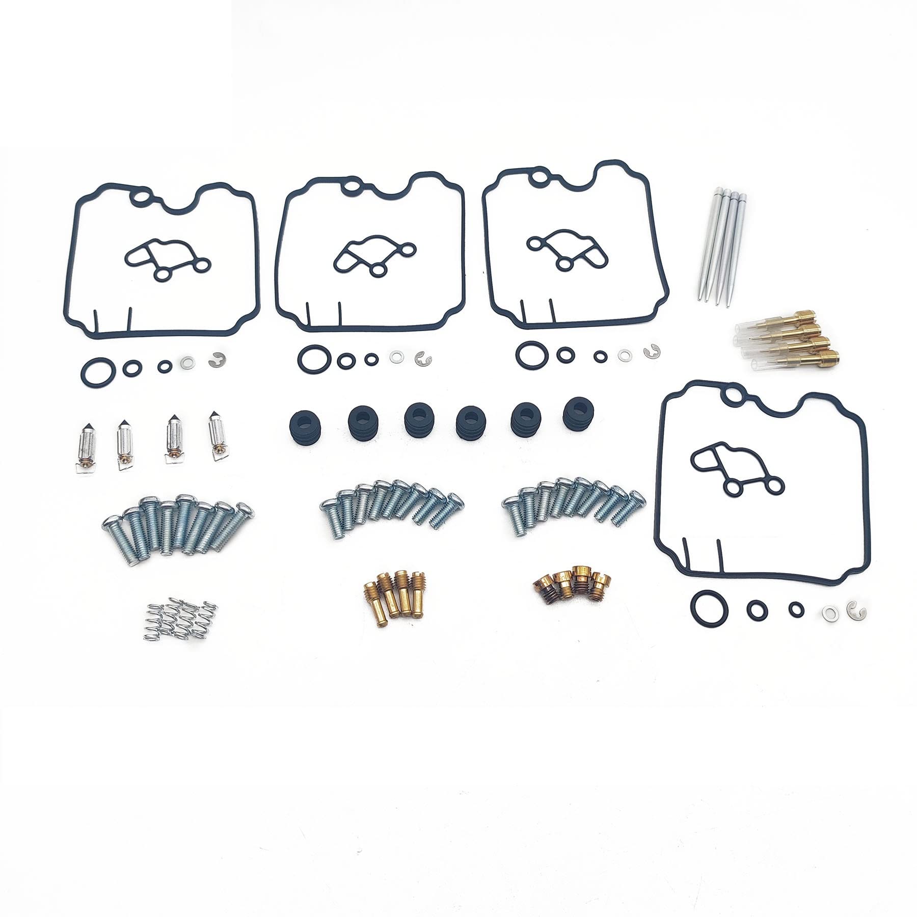 Vergaser Reparatursatz Schwimmnadel Ventildichtung Luftschraube für Yamaha FZR600R 1990-1999 FZR 600 FZR600 R 600R Vergaser Reparatursatz Schwimmnadel Ventildichtung Luftschraube für Yamaha FZR600R 1990-1999 FZR 600 FZR600 R 600R von ICHIPY