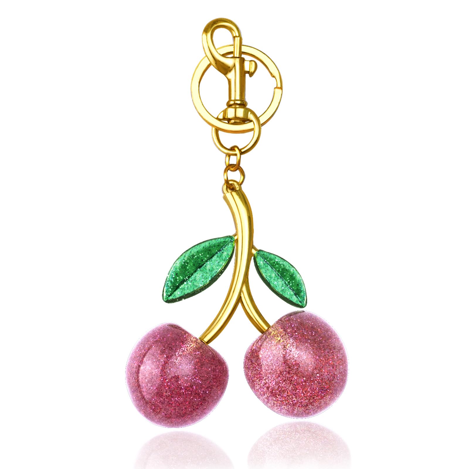 ICHRATI Kirschtaschen-Charm, niedlicher Schlüsselanhänger für Damen, Auto, Kirsche, Zubehör, Schlüssel, Chians, Geschenke für Frauen, Geburtstag, Weihnachten, Valentinstag, Mädchen, Geschenke für ICHRATI Kirschtaschen-Charm, niedlicher Schlüsselanhänger für Damen, Auto, Kirsche, Zubehör, Schlüssel, Chians, Geschenke für Frauen, Geburtstag, Weihnachten, Valentinstag, Mädchen, Geschenke für von ICHRATI