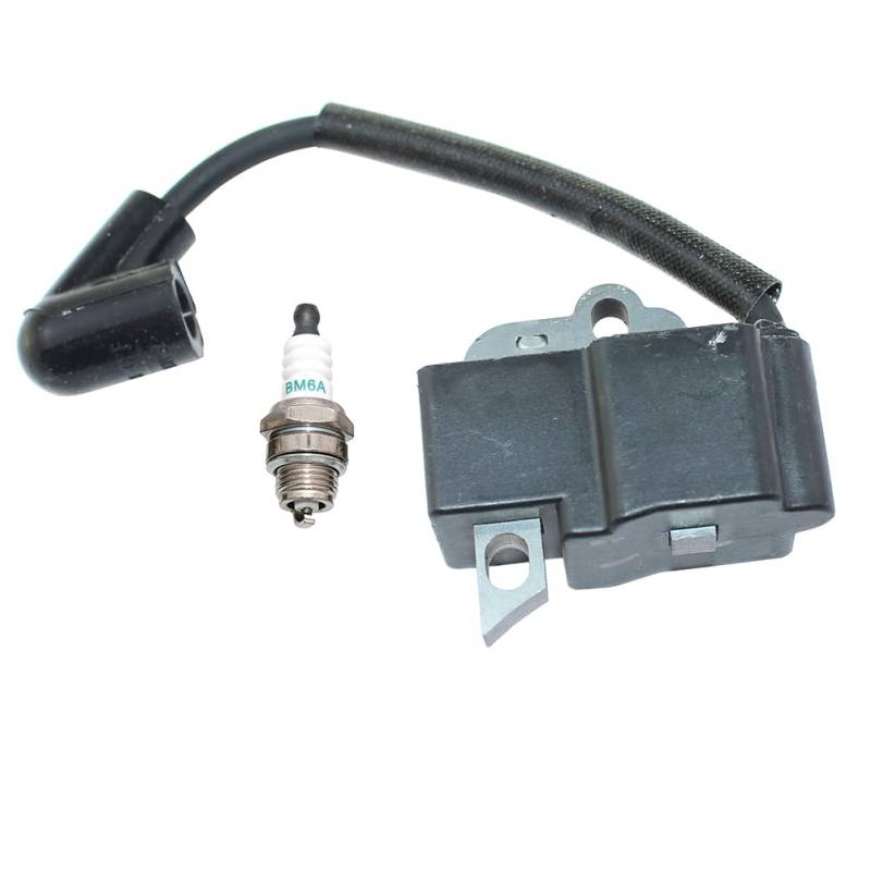 Zündspule für Makita DCS3500 DCS3501 DCS4300 DCS4301 MDE350 MDE354 MDE430 MDE435 MEA3500 MEA4300 Dolmar PS-350 PS-350C PS-420 PS-420C CL. 350 CL430 195143100 von ICOOYO
