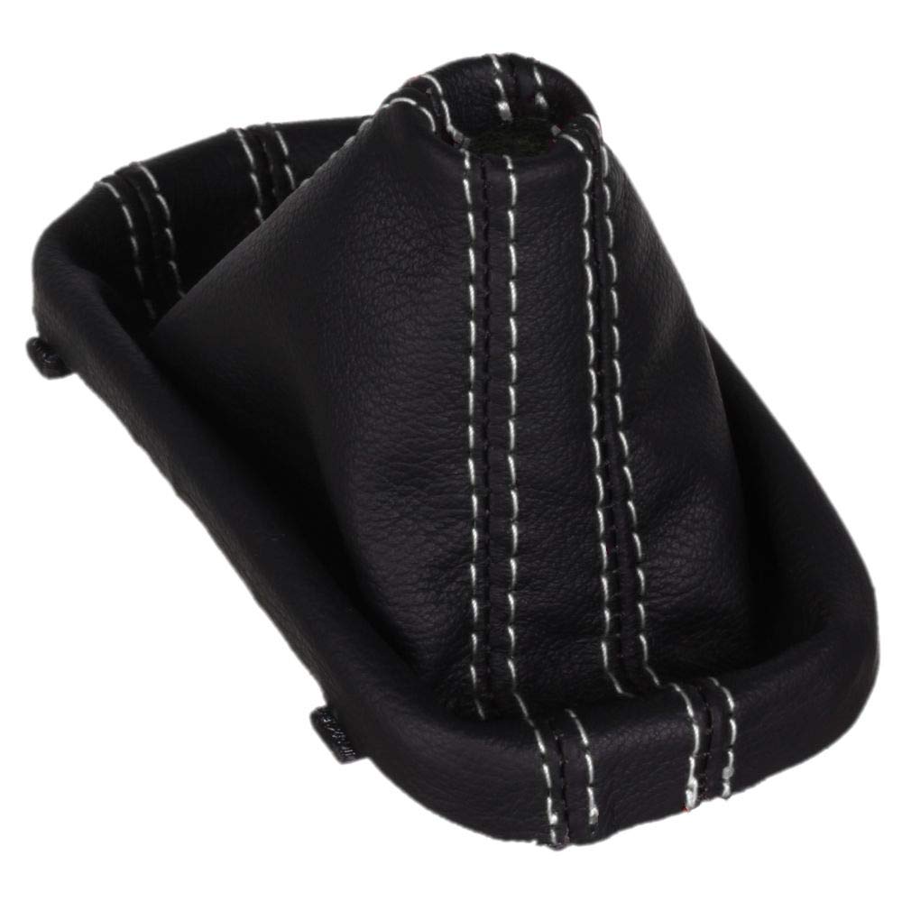 ICT Schaltmanschette Schaltsack kompatibel mit VW Golf 5 6, EOS, DSG Automatik kein GTI! Echt Leder schwarz Naht hell Made in Germany ICT Schaltmanschette Schaltsack kompatibel mit VW Golf 5 6, EOS, DSG Automatik kein GTI! Echt Leder schwarz Naht hell Made in Germany von ICT Schaltknauf